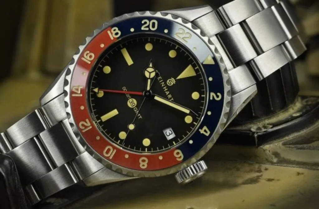 Steinhart ocean one vintage gmt online 39