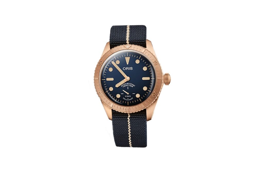 Oris Carl Brashear Bronze Watch ref. 01 401 7764 3185