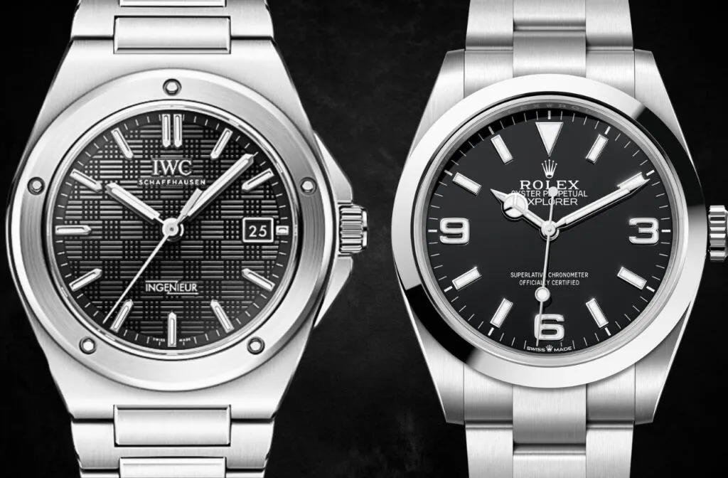 Iwc vs rolex new arrivals