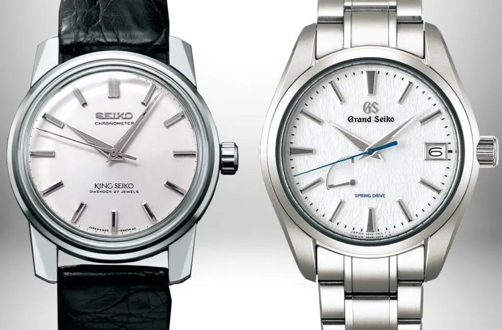 King Seiko VS Grand Seiko Battle of the Luxury Heavyweights