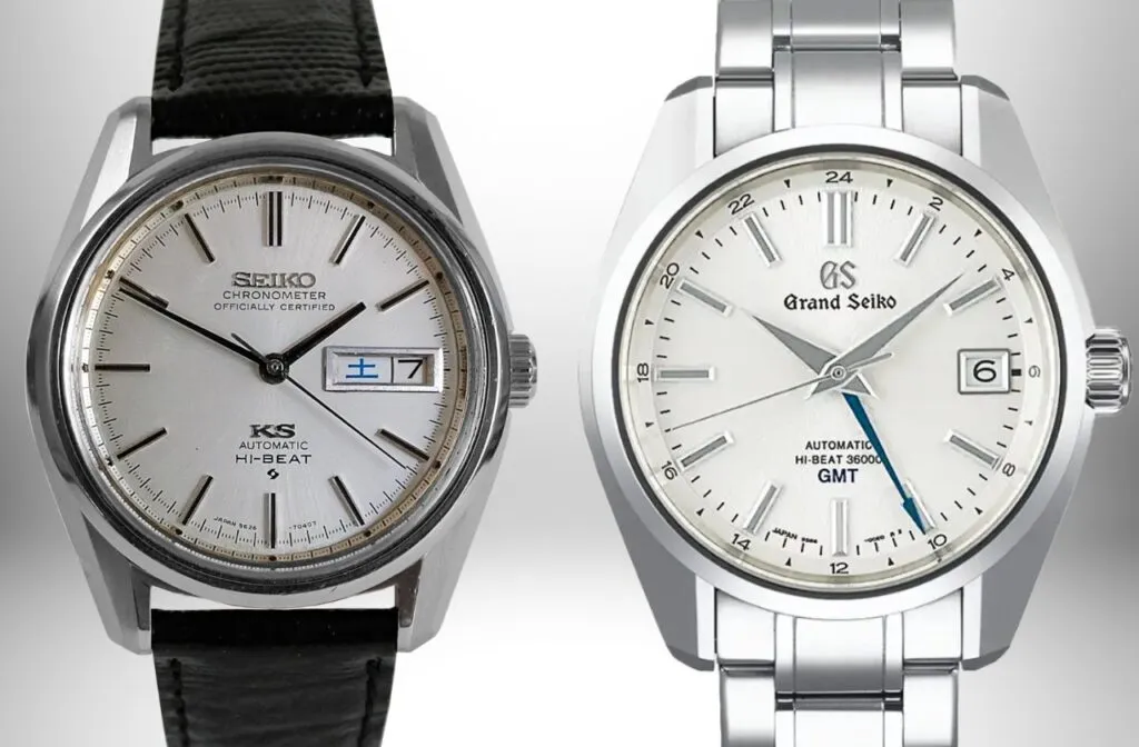 King Seiko VS Grand Seiko Battle of the Luxury Heavyweights