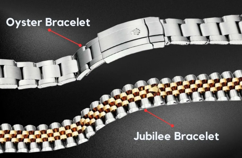 Oyster best sale jubilee bracelet