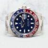 GMT Master II Pepsi White Gold Blue