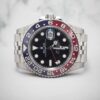 Rolex GMT Master II Pepsi Jubilee 126710BLRO Black Dial