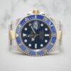 Rolex Submariner Sunburst 116613LB Blue Dial
