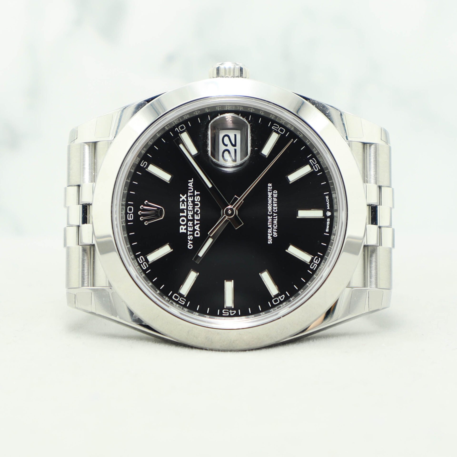datejust 41 jubilee black dial