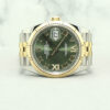 Rolex Datejust 36mm Jubilee 126233 Olive Green with VI IX Diamonds Dial