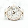 Rolex Datejust 36mm Jubilee 126231 Silver Motif w 10 Point Diamond Dial