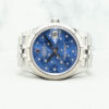 New Dec 2022 Rolex Datejust 31mm Jubilee 278274 Blue Floral Motif Dia