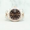 Rolex Datejust 28mm Jubilee 279171 Chocolate w Star Diamonds Dial