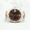 Rolex Datejust 31mm Oyster 278271 Chocolate with VI Diamond Dial