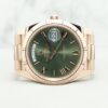 Rolex Daydate 40mm President 228235 Olive Green Dial