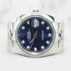 Rolex Datejust 41mm Jubilee 126334 Blue with 10 Point Diamond Dial