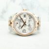Rolex Datejust 31mm Jubilee 278271 Silver Floral Diamond Dial