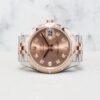 Rolex Datejust 31mm Jubilee 278341RBR Rose w 10 Point Diamond Dial