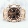 Rolex Daytona Rose Gold 116505 Chocolate Dial