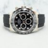 Rolex Daytona Osyterflex 116519LN Black w 8 Points Diamond Dial