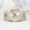 Datejust 28mm Jubilee 279383RBR Silver w 10 Points Diamond Dial P15666