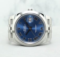 Rolex Datejust 41mm Jubilee 126300 Blue Roman Dial