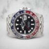 Rolex GMT Master II Pepsi Jubilee 126710BLRO Black Dial