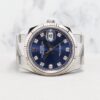 Rolex Datejust Oyster 126234 Blue w 10 Points Diamond Dial PW20254