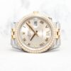 Rolex Datejust Jubilee 126283RBR Silver w VI & IX Diamond Dial PW20366