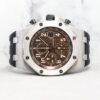 Audemars Piguet AP Royal Oak Offshore HAVANA Leather 26470ST.OO.A820CR.01 Brown Dial PW20351