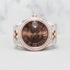 Rolex Datejust Jubilee 278381RBR Chocolate w VI Diamond Dial PW20775
