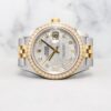 Rolex Datejust Jubilee 279383RBR MOP w 10 Points Diamond Dial CW20221