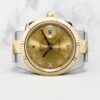 Rolex Datejust Oyster 126333 Champagne w 10 Points Diamond Dial PW20625