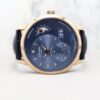 Glashutte PanoMatic Leather 19002113561 Blue Dial CW20284