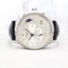 Glashutte PanoMatic PanoMaticLunar Leather 1-90-02-42-32 Silver Opalin Dial CW20310