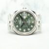 Rolex Datejust Jubilee 126234 Olive Green Palm w 10 Points Diamond Dial PW20647
