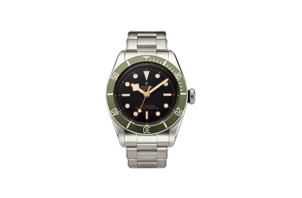 Tudor Black Bay Green Harrods 79230G