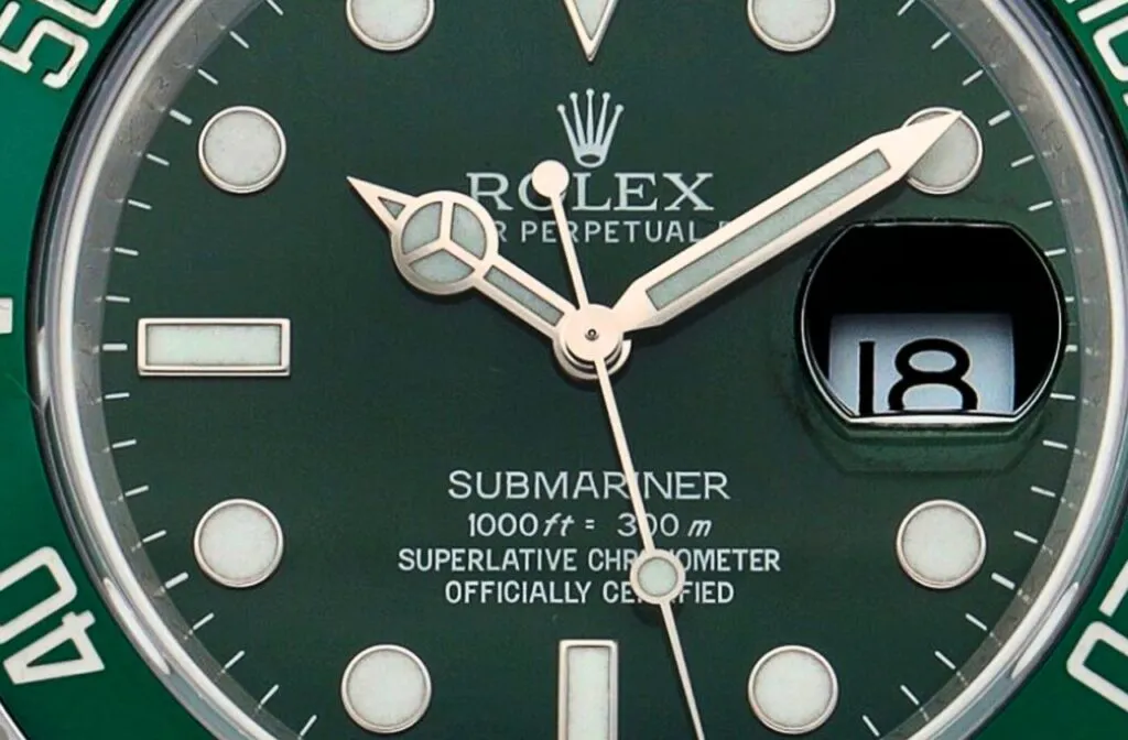 rolex hulk dial