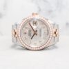 Rolex Datejust Jubilee 279381RBR MOP w 10 Points Diamond Dial