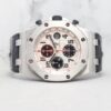 Audemars Piguet AP Royal Oak Offshore Panda Leather 26170ST.OO.D101CR.02 White Dial PW21744