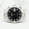 Rolex Datejust Jubilee 126234 Black w 10 Points Diamond Dial PW21510