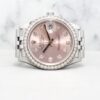 Rolex Datejust Jubilee 278384RBR Pink w 10 Points Diamond Dial CW20336