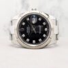 Rolex Datejust Oyster 126334 Black w 10 Points Diamond Dial PW21292