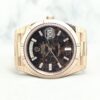Rolex Daydate Day-date Day date President 228235 Eisenkiesel w Baguette Diamond Dial CW20353
