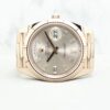 Rolex Daydate President 228235 Sundust w Baguette Diamond Dial
