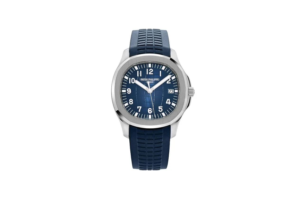 Patek Philippe Aquanaut – White Gold & Blue Dial Ref No. 5168G (1)