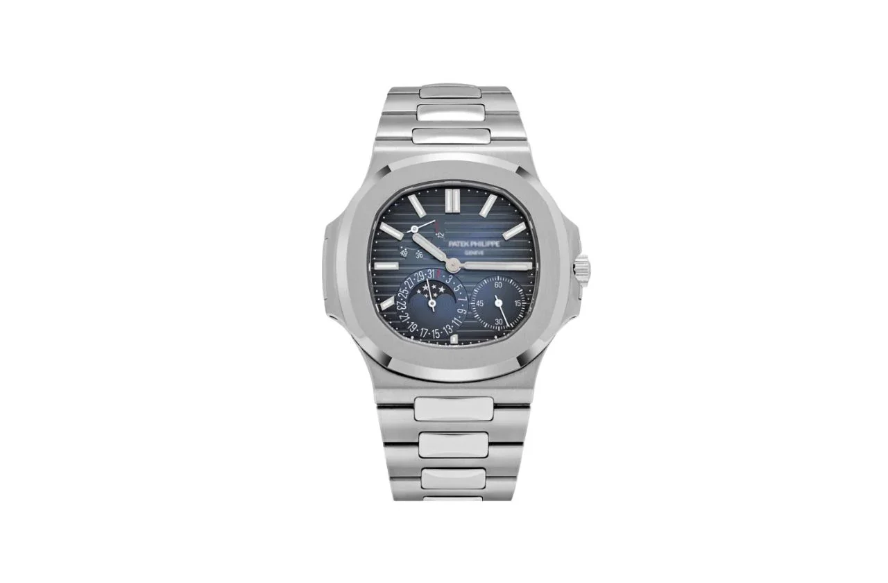 Patek Philippe Nautilus – Stainless Steel & Blue Dial Ref No. 5712_1A (1)