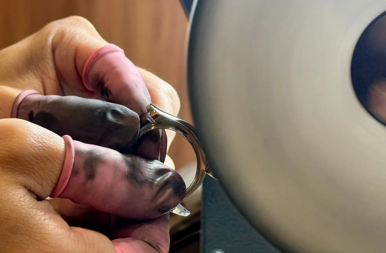 rolex watch polishing