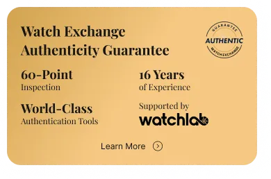 Watch Exchange Authenticity Guarantee