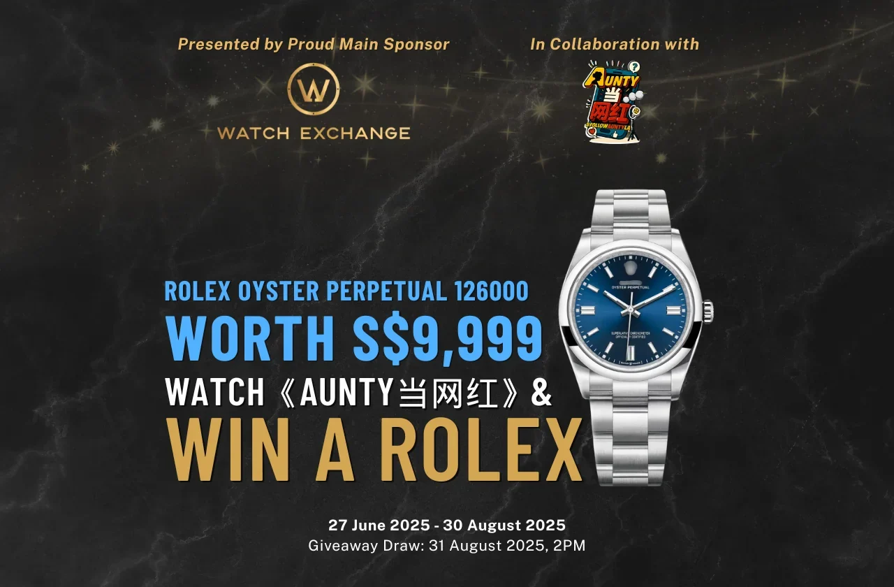 Follow Aunty La Rolex Giveaway