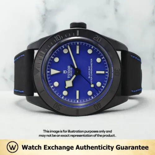Black Bay Ceramic Leather
