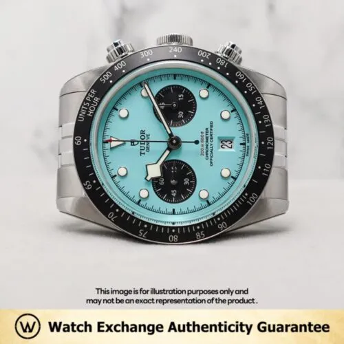 Black Bay Chrono Flamingo Blue Jubilee