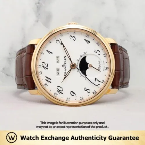 Quantième Villeret Complet 8 Jours Strap